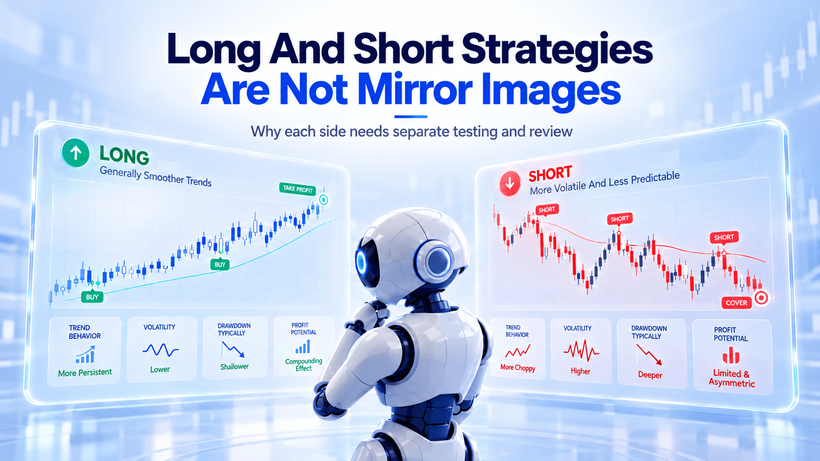 Long and Short Strategies Are Not Mirror Images